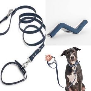Wild One All-Weather Dog Walk Leash & Collar Kit & Bolt Bite Chew Treat Dog Toy